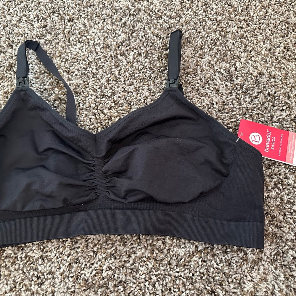 Bravado Basics Black Nursing Bra XXL